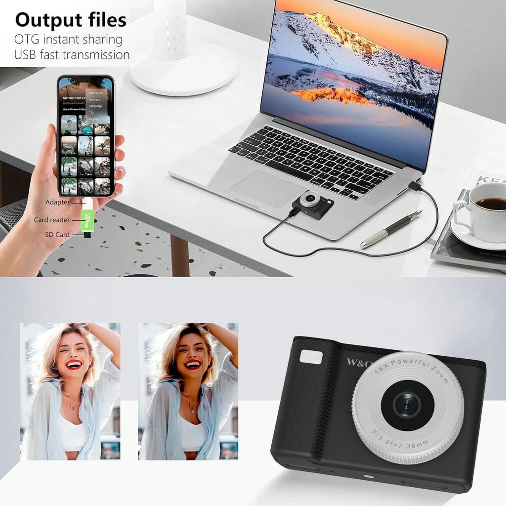 Mini Camera 1080P HD Video Recorder - Keychain Digital Video Camera with 32GB Card and Long Battery Life, Ultra-Portable Mini Camera for Travel/Vlog/Night Shooting, Supports Time-Lapse Shooting, Video Recording TAVEN System LLC