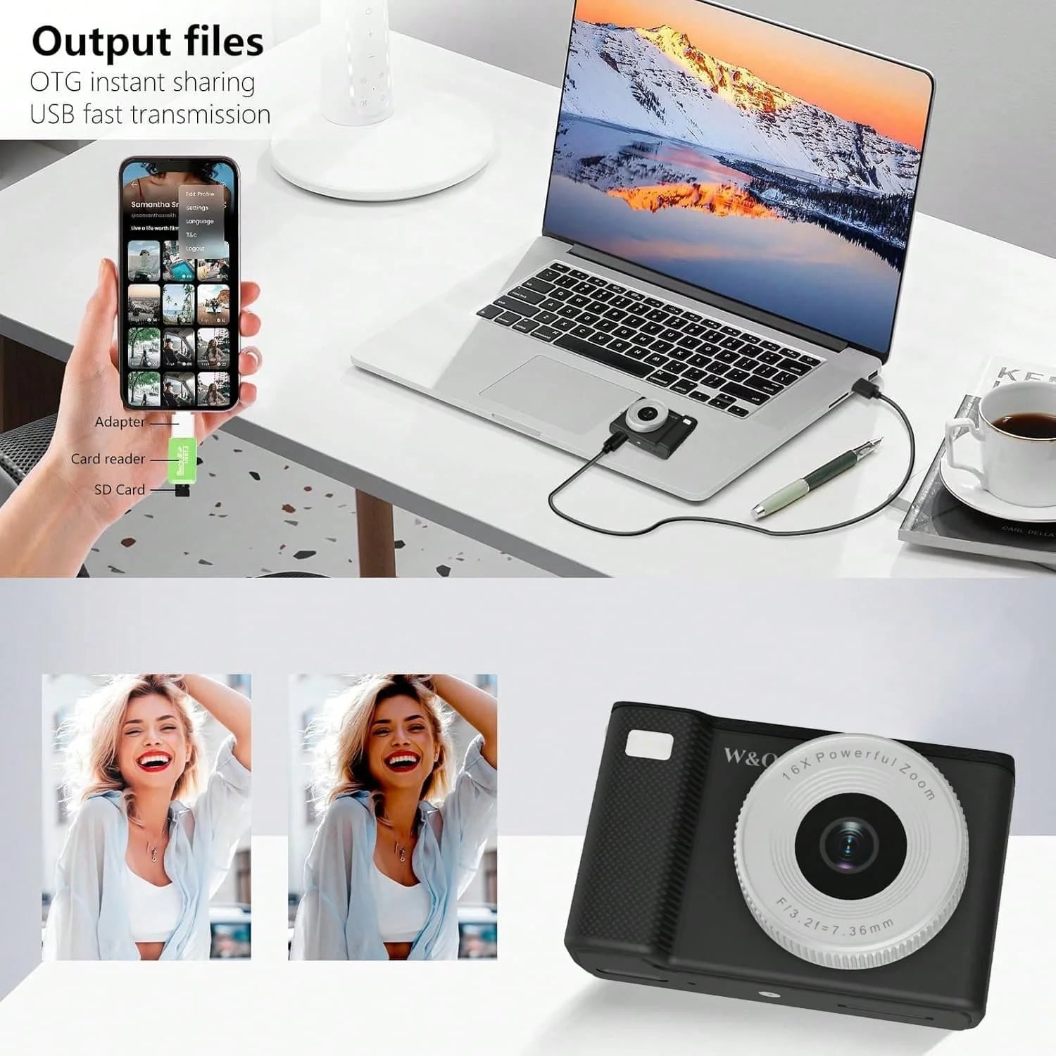 Mini Camera 1080P HD Video Recorder - Keychain Digital Video Camera with 32GB Card and Long Battery Life, Ultra-Portable Mini Camera for Travel/Vlog/Night Shooting, Supports Time-Lapse Shooting, Video Recording TAVEN System LLC