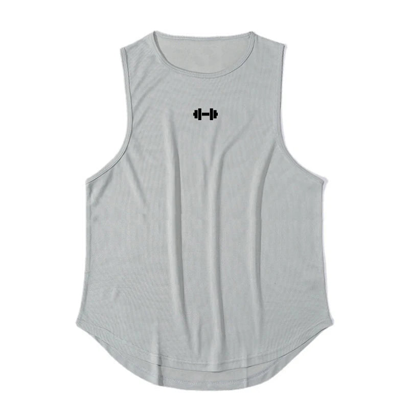 Summer Men's Gym Tank Top Fitness Training Clothing Quick-drying Loose Bodybuilding Sleeveless Shirt Men Fashion Basketball Vest TAVEN System LLC