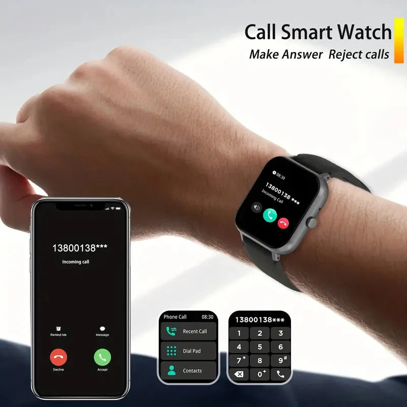 Smart watch, wireless calling /dial, multi -Sport mode,Suitable for men and women, sports watches, for iPhone/Android TAVEN System LLC