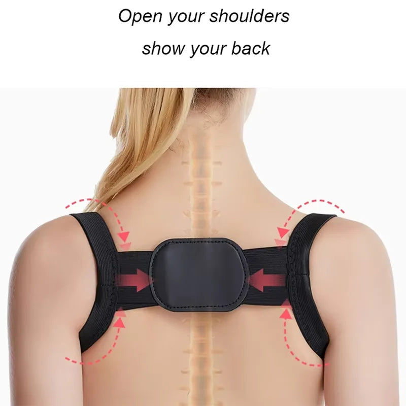 Adjustable Posture Corrector Back Support Shoulder Belt Rectify Straighten Correction Spine Corrector Health Postural Fixer Tap TAVEN System LLC