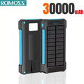ROMOSS 120W 500000mAh Solar Power Bank Portable Large Capacity Super Fast Charging Outdoor External Battery for iPhone 17/16/15 - TAVEN System LLC