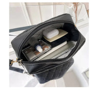 2026 tassel women's small crossbody bag trend diamond grid embroidery camera women's shoulder bag fashion chain crossbody bag TAVEN System LLC