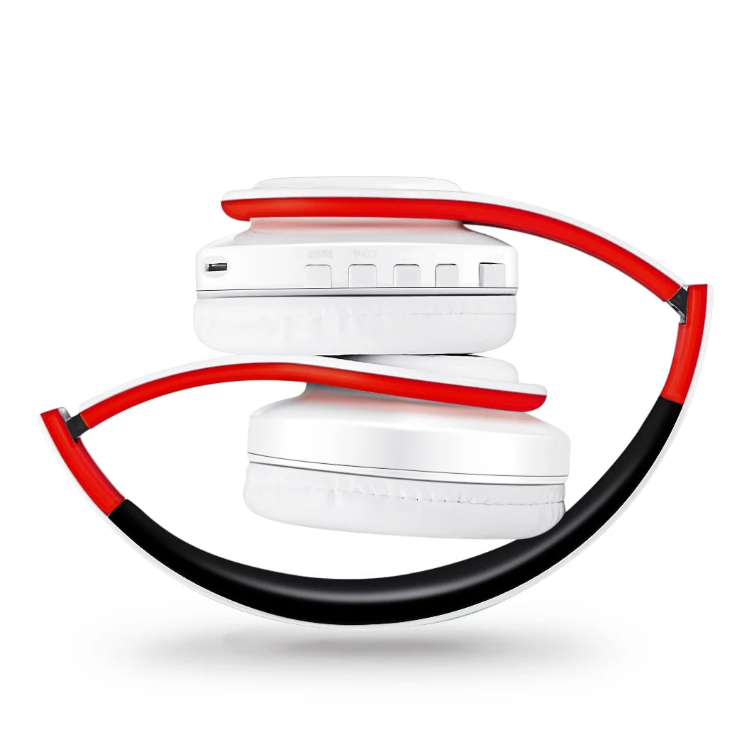 2026 Wireless Bluetooth Stereo Headset Upgrading Sports Overhead Earphone with Mic for Smart Phone TV PC Tablet - Music TAVEN System LLC