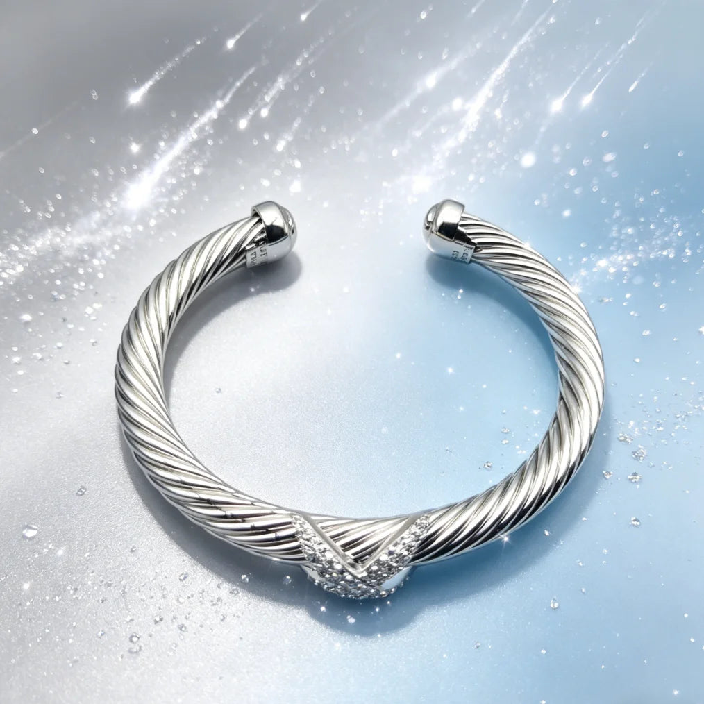 2026 New High-Quality Bangle Series Jewelry Minimalist Fashion Design Valentine's Day Gift Suitable for Any Occasion  SZ11 TAVEN System LLC