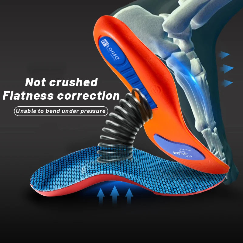 Sport Orthopedic Insoles for Feet Men Women EVA Breathable Shock Absorption Shoes Insole for Running Basketball Sport Care Pads TAVEN System LLC