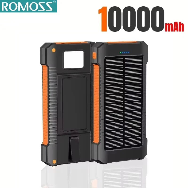 ROMOSS 120W 500000mAh Solar Power Bank Portable Large Capacity Super Fast Charging Outdoor External Battery for iPhone 17/16/15 - TAVEN System LLC