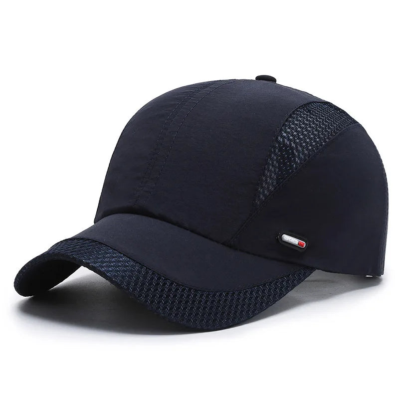 Quick Dry Baseball Cap Moisture Wicking Adjustable Sun Hat