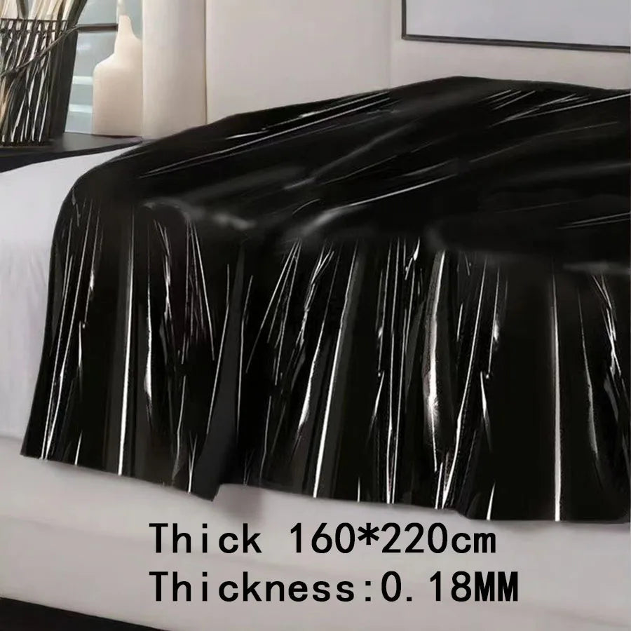 Couple Waterproof Cloth Sheet PVC Plastic Adult Accessories Solid Bed Multi-purpose Hypoallergenic SPA Bedding Diaper Flat Sheet TAVEN System LLC