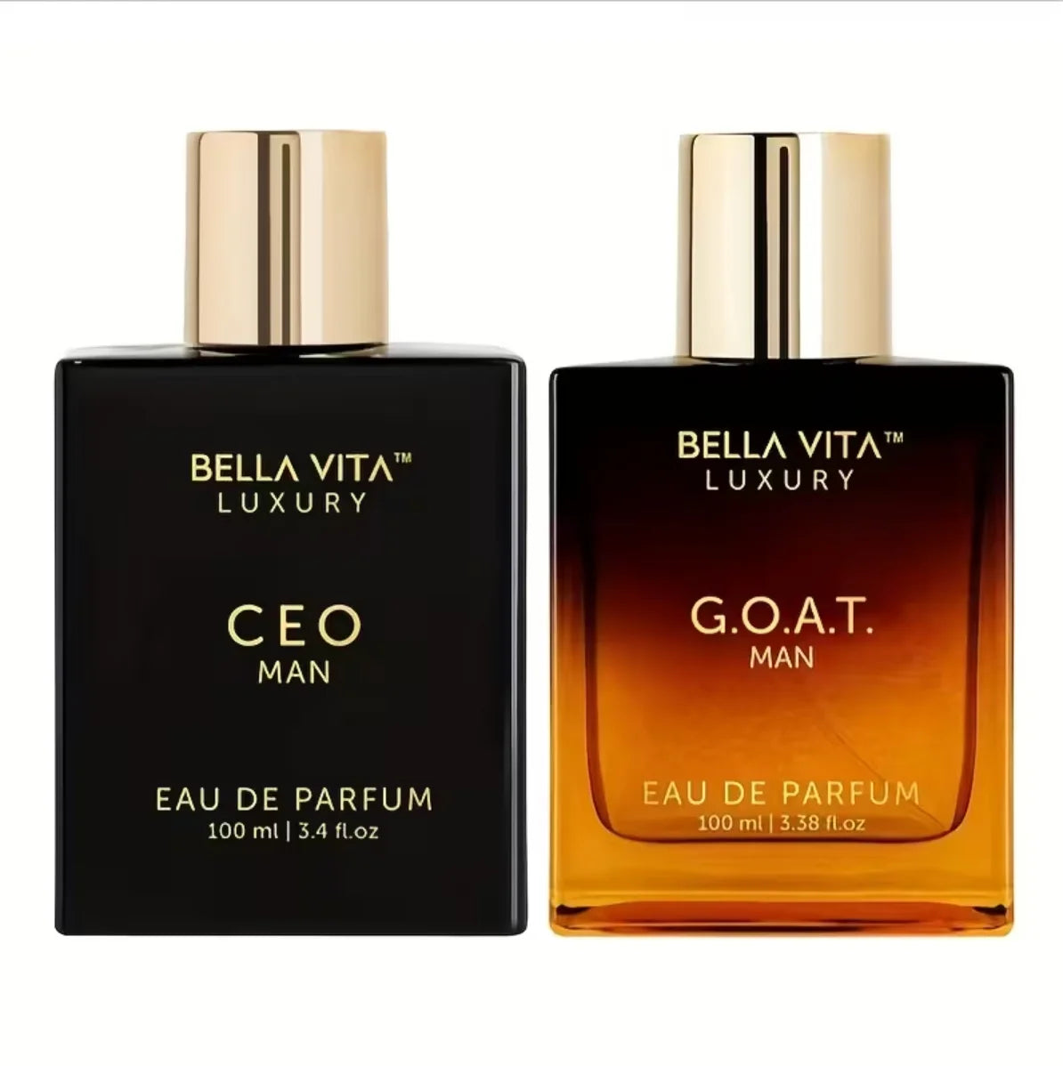 Bella Vita Luxury Elite Men'S Perfume Gift Set | Sigma Male Series (CEO & G.O.A.T.) | Long-Lasting Eau De Parfum TAVEN System LLC