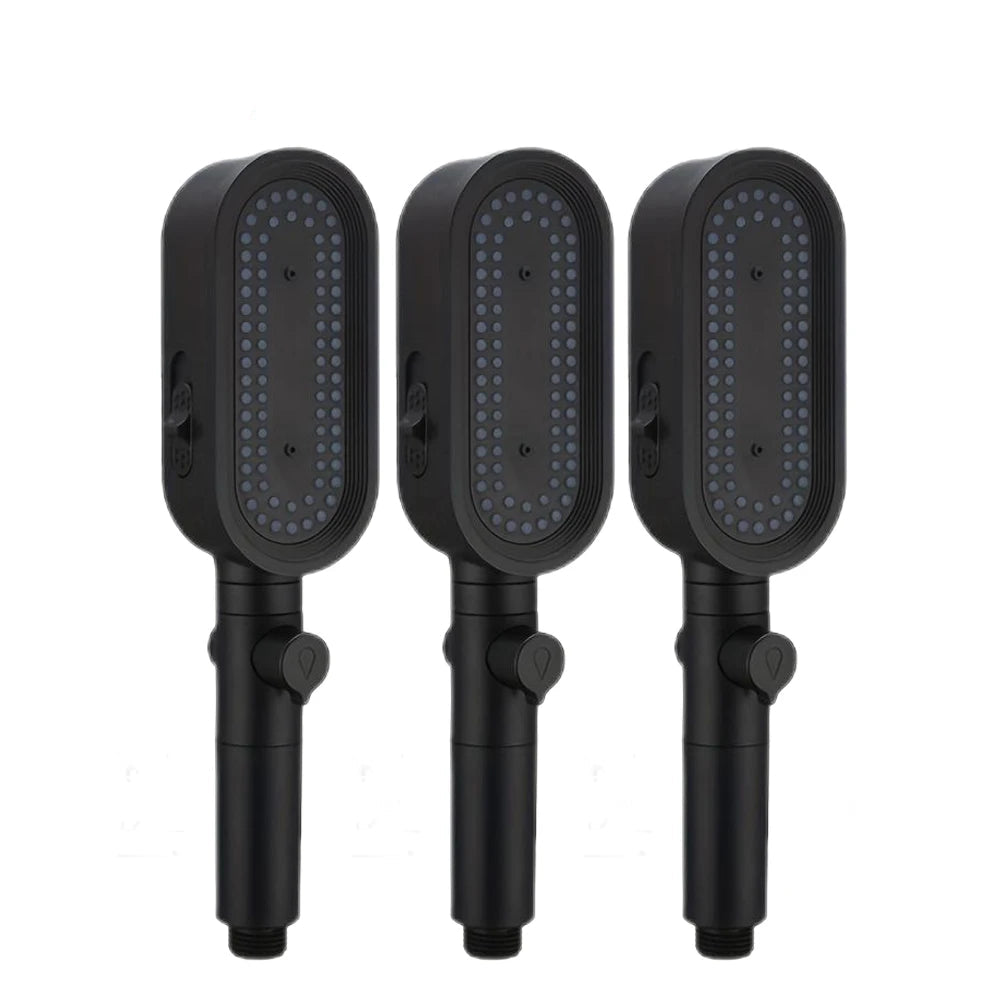 3 Modes Powerful Shower Head Anti-clogging and Easy To Clean Anti Anti-limescale Shower Head Handheld Flexible Bath  Shower Head TAVEN System LLC