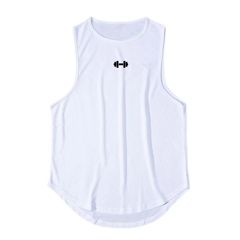 Summer Men's Gym Tank Top Fitness Training Clothing Quick-drying Loose Bodybuilding Sleeveless Shirt Men Fashion Basketball Vest TAVEN System LLC