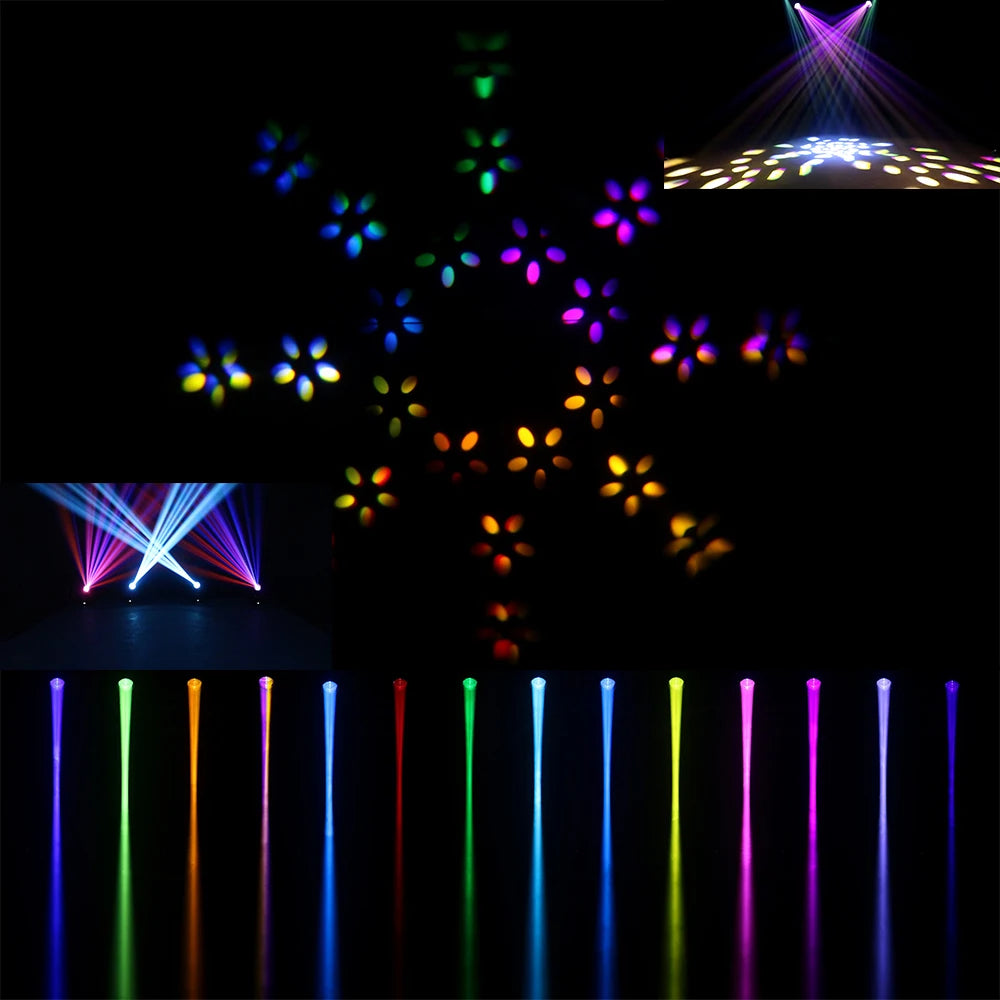 SHEHDS Beam 275W 10R Bulb Moving Head Light Color Rainbow Frost effect DJ Bar Clubs Hotels Restaurant Church Concert Stages TAVEN System LLC