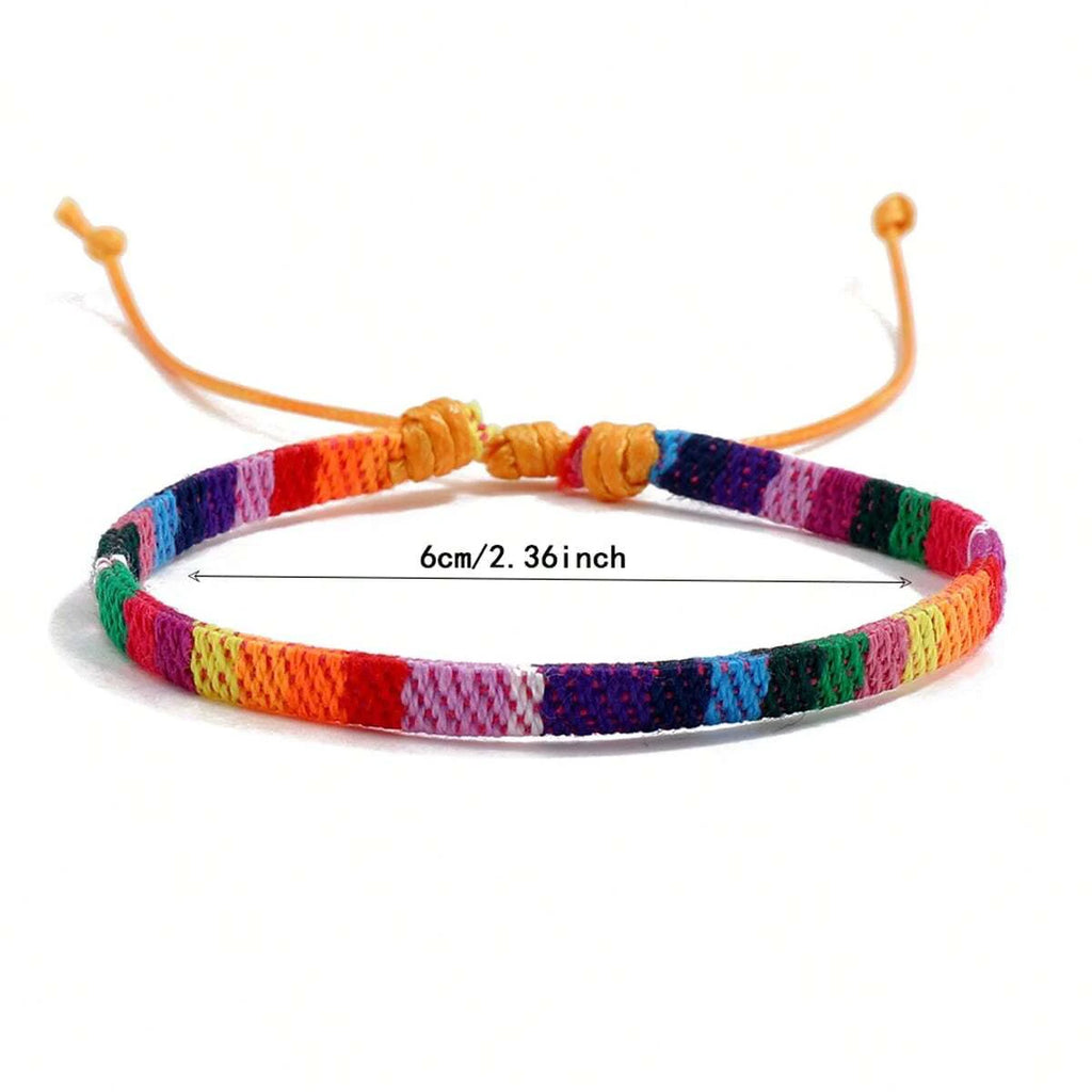 12pcs Boho Surfer Beach Bracelet Set Men & Women Braided Boho Summer Bracelets Handmade Festival Jewelry TAVEN System LLC