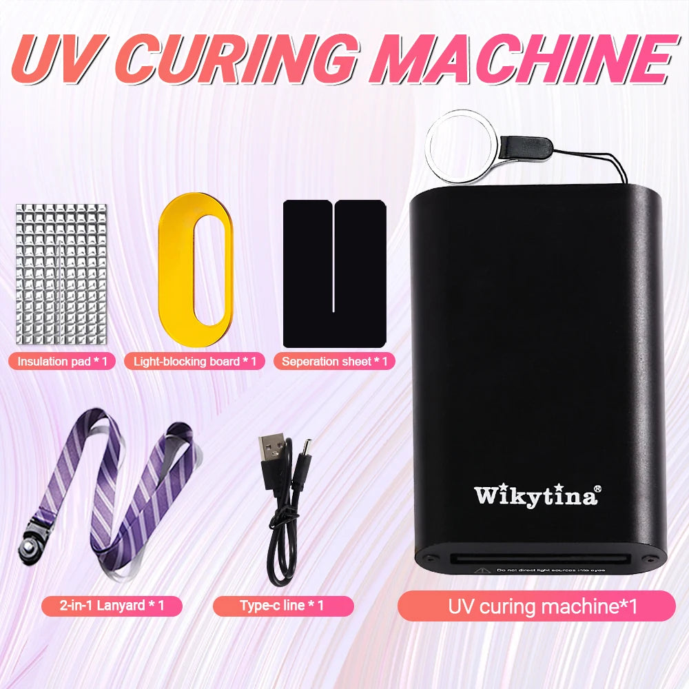 Professional UV Light Hair Extension Tool Kit