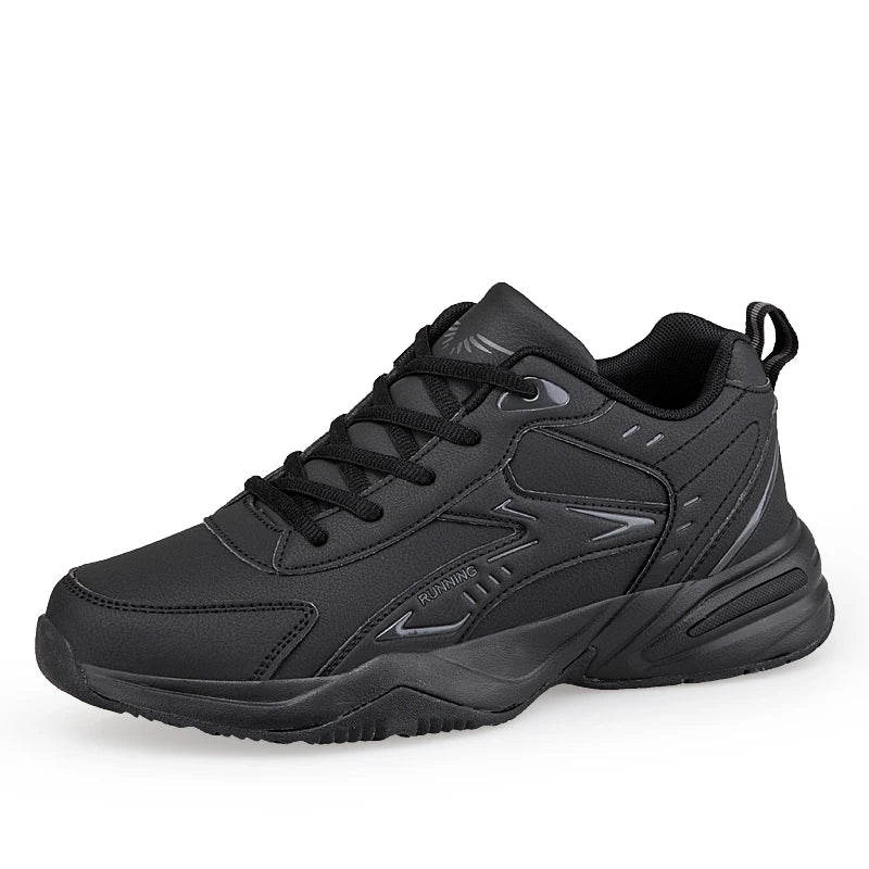 Men Waterproof Leather Hiking Shoes Outdoor Sports Sneakers