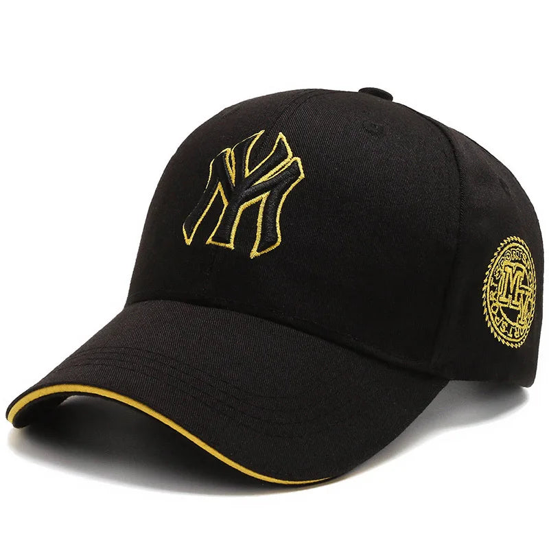 Embroidered Cotton Baseball Cap Adjustable Sun Protection Hat