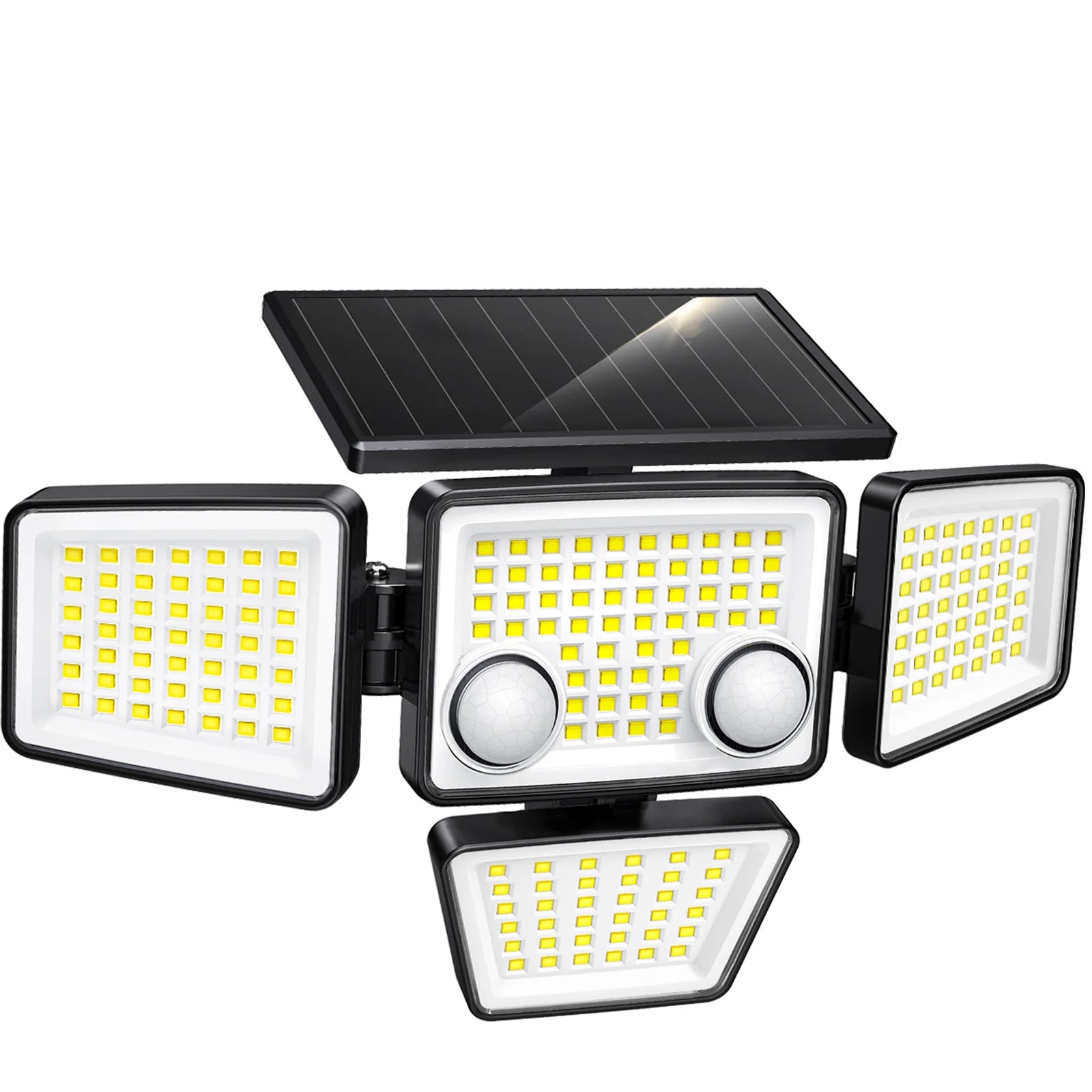 3000LM 188 LED solar motion sensor security light for outdoors