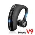 New V8 Wireless Bluetooth Single Earphone With HD Mic Stereo Headset Handsfree Call Business Headphone For Sports Driving Travel TAVEN System LLC