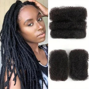 Rebecca Youth afro kinky curly human braiding hair bulk