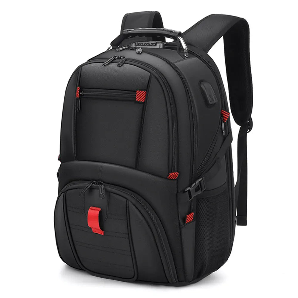 Large Capacity Travel Backpack 17.3" Laptop USB Business Bag TAVEN System LLC