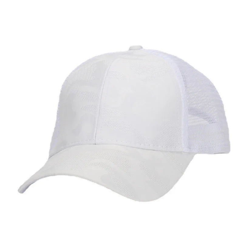 Camouflage Ponytail Baseball Cap Mesh Sun Protection Outdoor Hat TAVEN System LLC