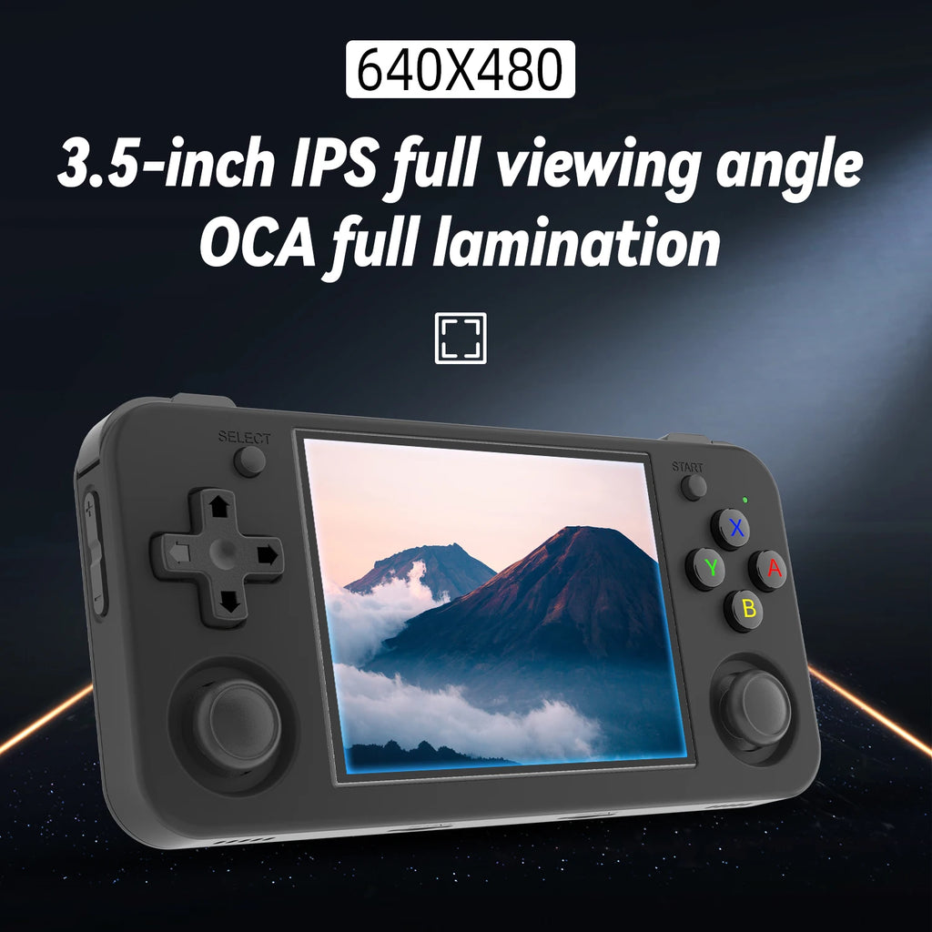 ANBERNIC RG35XX H Handheld Game Console 3.5''IPS Screen HDMI Output Linux System RG35XXH Retro Video Simulator Console Kids Gift TAVEN System LLC