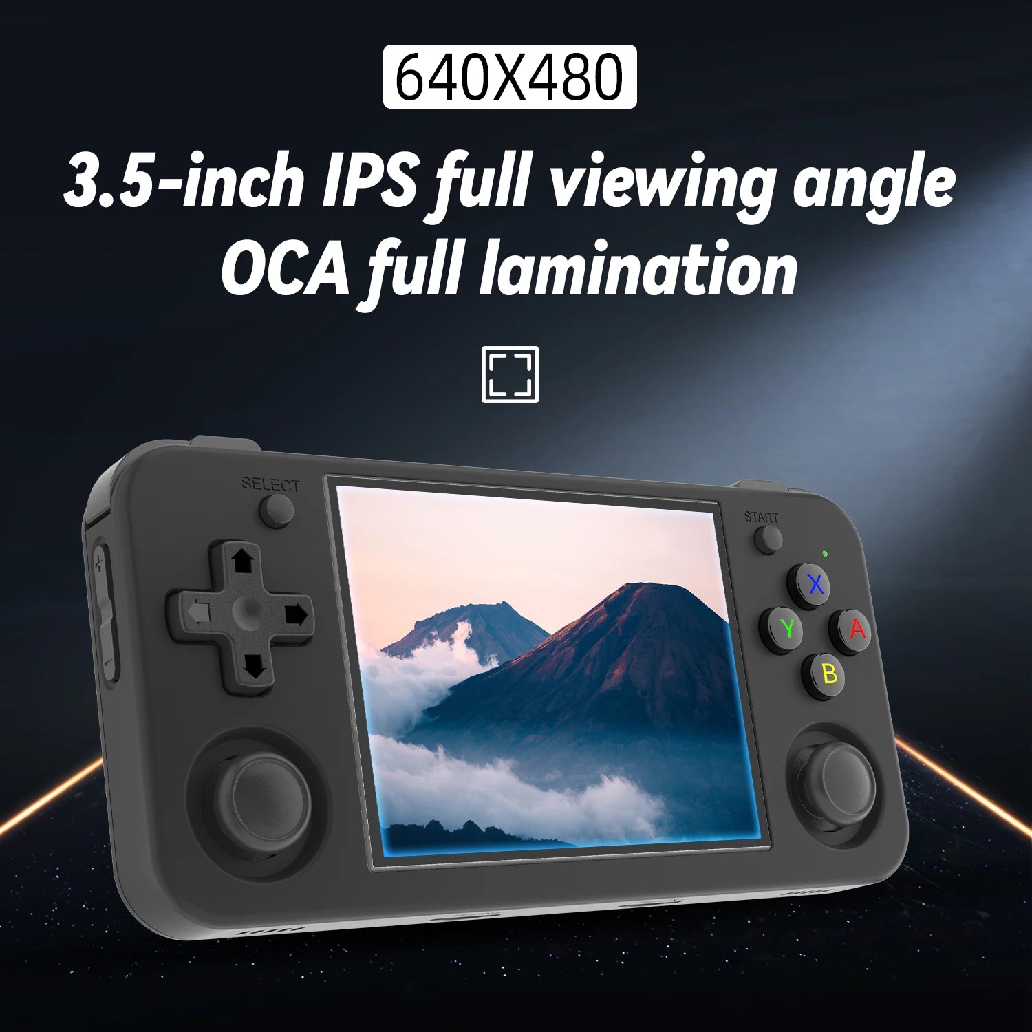 ANBERNIC RG35XX H Handheld Game Console 3.5''IPS Screen HDMI Output Linux System RG35XXH Retro Video Simulator Console Kids Gift TAVEN System LLC