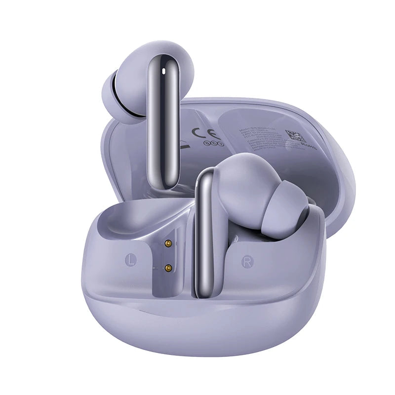 QCY Melobuds N50 ANC Bluetooth 5.4 Wireless Earphones Active Noise Cancellation 6 Mics Clear Call Earbuds Multipoint Connection TAVEN System LLC