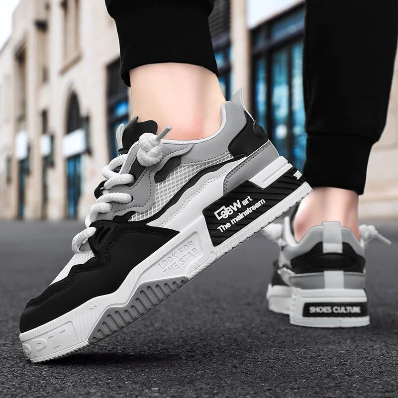 Breathable men's shoes, casual skate shoes, sports shoes, daily fitness training, outdoor hiking, street walking. Unisex, suitab TAVEN System LLC