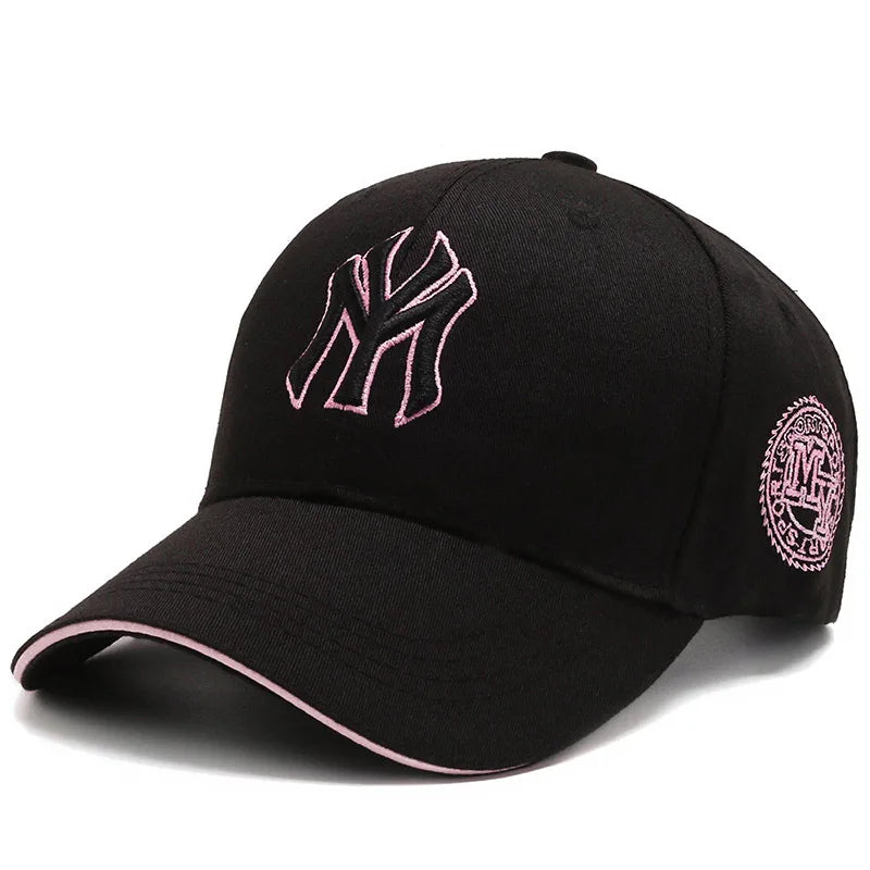 Embroidered Cotton Baseball Cap Adjustable Sun Protection Hat