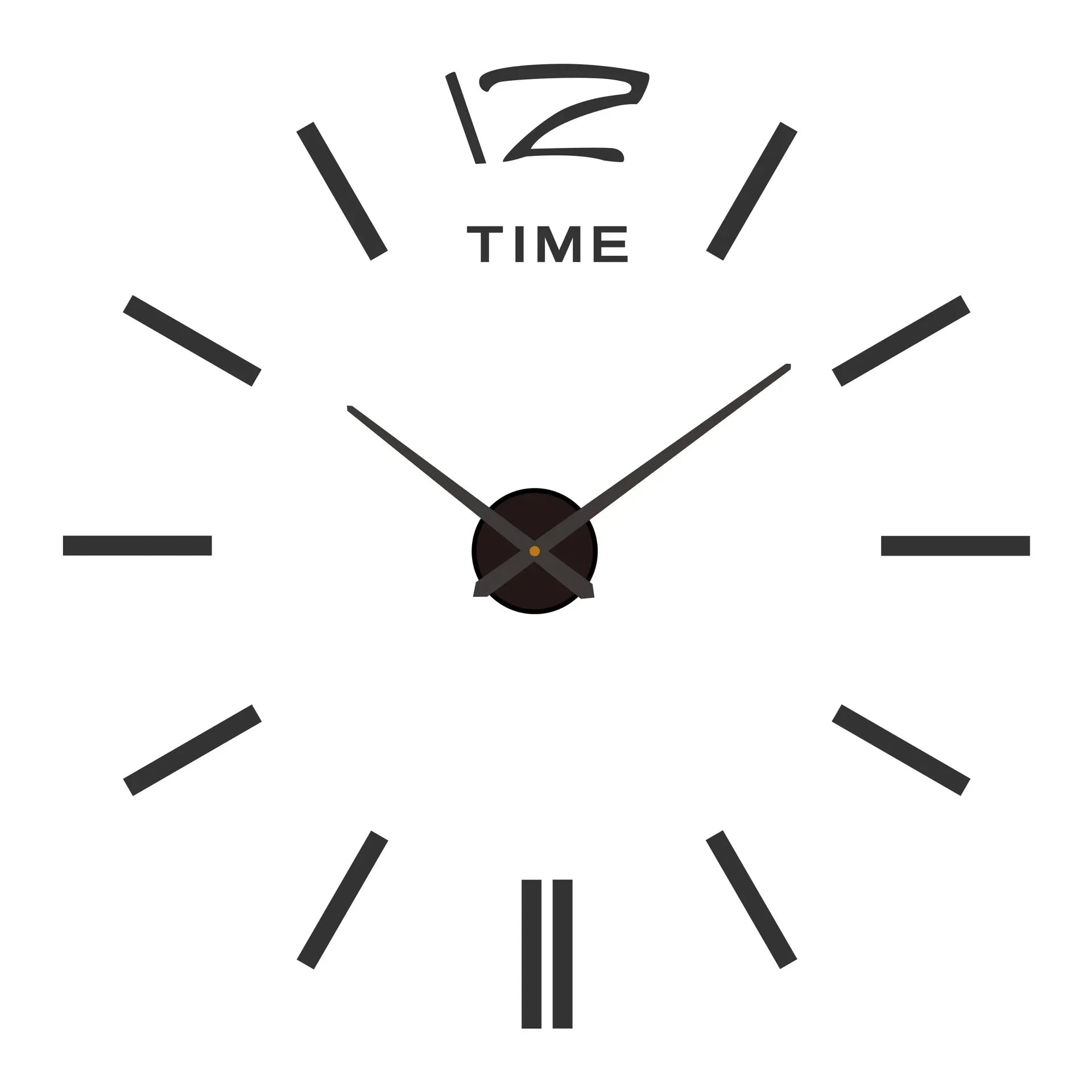 New Modern Design Large Wall Clock 3D DIY Quartz Clocks Fashion Watches Acrylic Mirror Stickers Living Room Home Decor Horloge - TAVEN System LLC