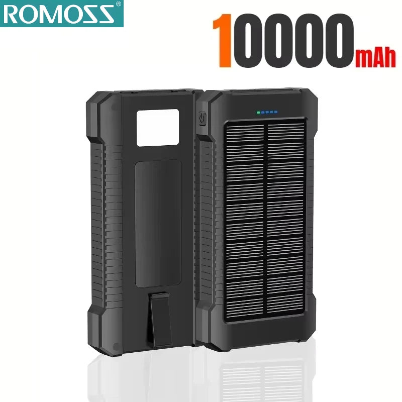 ROMOSS 120W 500000mAh Solar Power Bank Portable Large Capacity Super Fast Charging Outdoor External Battery for iPhone 17/16/15 - TAVEN System LLC