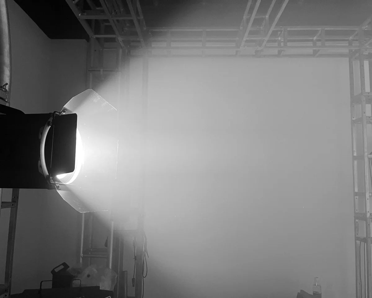 200W COB LED Par Light with Barn Doors  DMX512 Strobe Warm White Cold White Dj Wash Beam Effect Stage Lighting TAVEN System LLC
