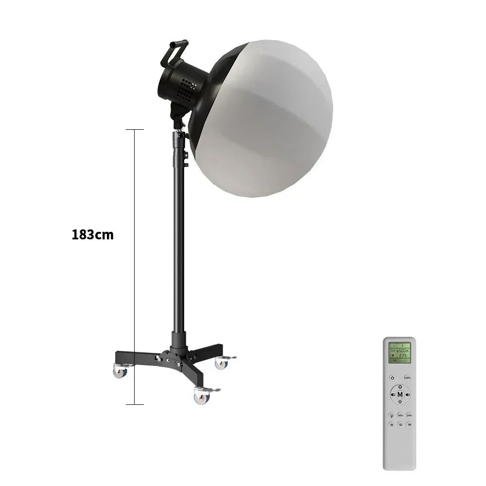 Bowens 135W LED Studio Light Kit with 2M Tripod Dimmable Lamp TAVEN System LLC
