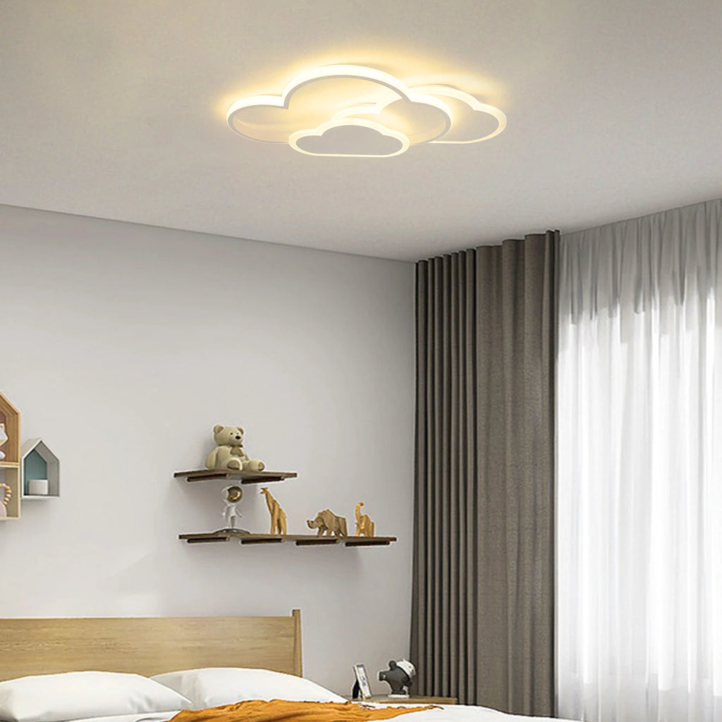 Cloud LED Ceiling Lamp 22" Modern Minimalist Lighting 52cm for Living Room Children's Room Bedroom TAVEN System LLC