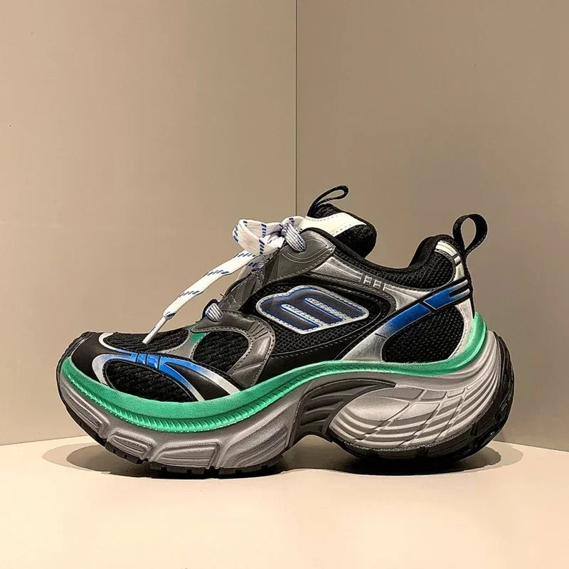 Shoes for Men Male Sneakers Couples Outdoor Sports Casual Women Shoes Man Vulcanized Genuine Leather Walking Platform Men Shoes TAVEN System LLC