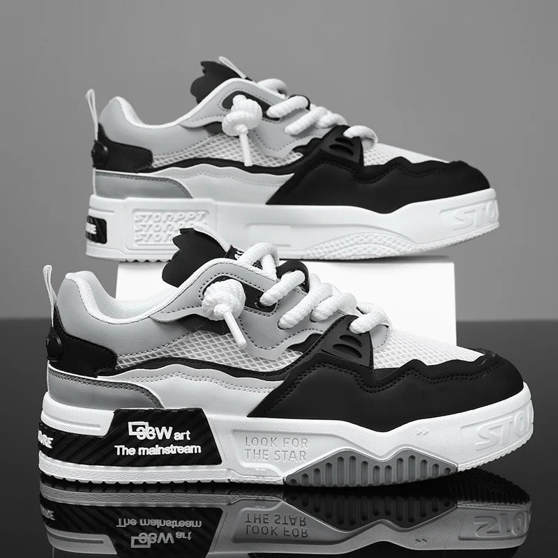 Breathable men's shoes, casual skate shoes, sports shoes, daily fitness training, outdoor hiking, street walking. Unisex, suitab TAVEN System LLC