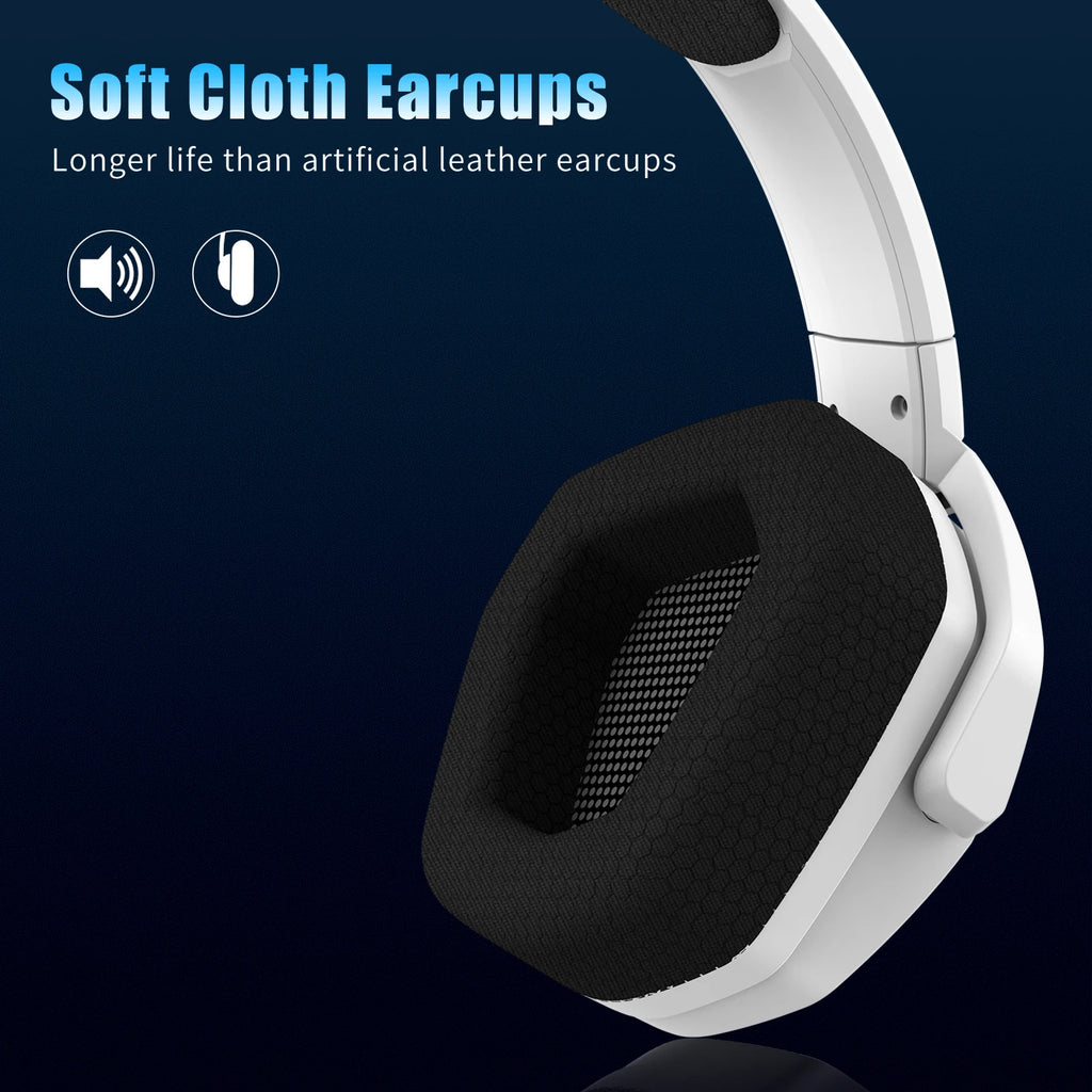 NUBWO G06 2.4G Dual Wireless Gaming Headset 5ms Low Latency 7.1 Surround ENC Mic For PC PS4 PS5 Gaming Bluetooth Headphones TAVEN System LLC
