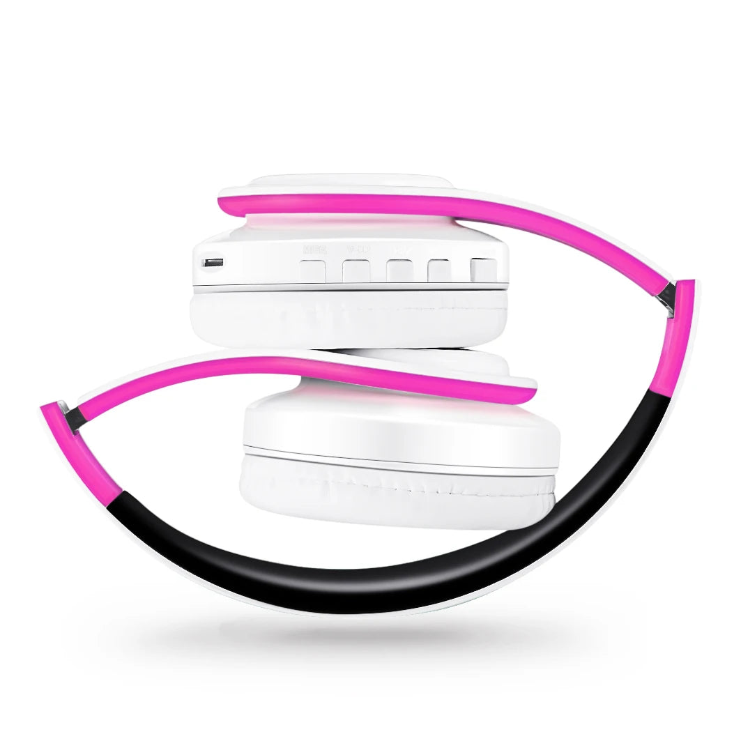 2026 Wireless Bluetooth Stereo Headset Upgrading Sports Overhead Earphone with Mic for Smart Phone TV PC Tablet - Music TAVEN System LLC