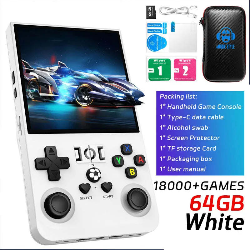 AISLPC R36Max Retro Handheld Game Console 4.0 Inch 64G/18000+ Games ship from US TAVEN System LLC