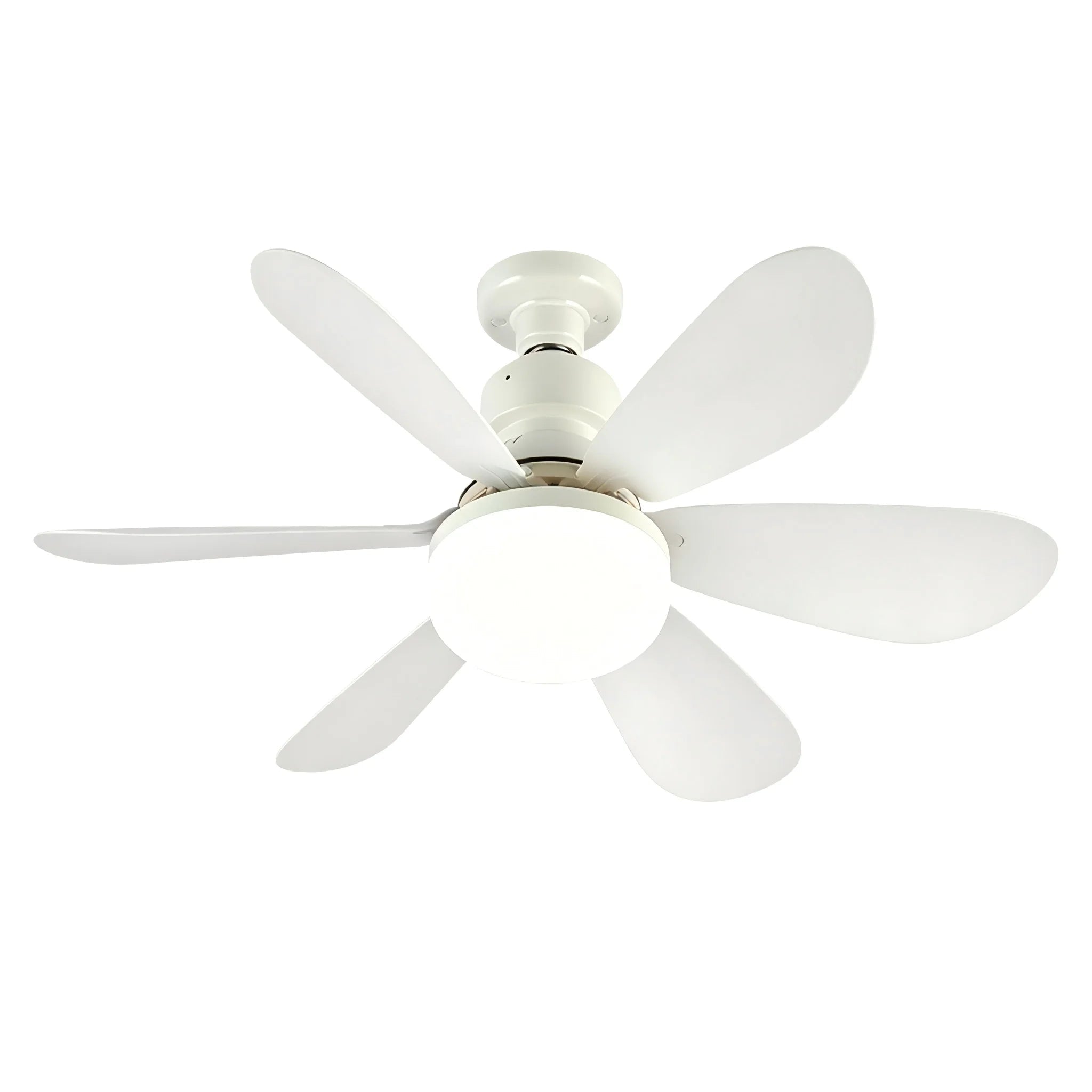 40W Ceiling Fan with Remote Control, E27 Base LED Light Fan, Quiet Smart Ceiling Fan Lamp for Bedroom Living Room Kitchen TAVEN System LLC