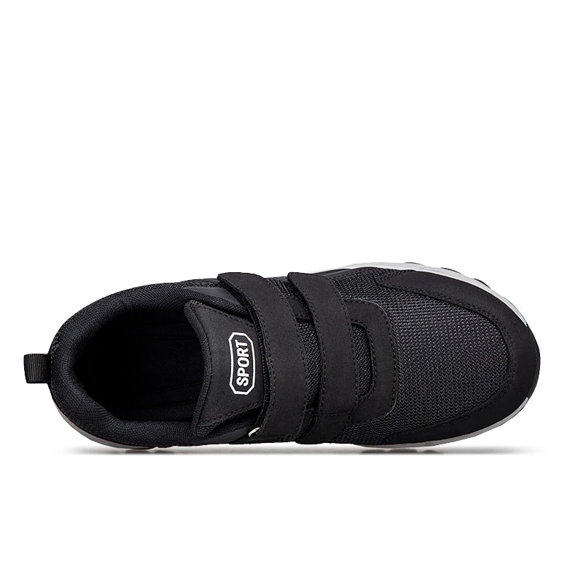 Diabetic Shoes for Men Comfort Walking Shoes for Elderly Swollen Feet Orthopedic Adjustable Double Strap Hook and Loop Sneakers TAVEN System LLC