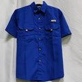 Men Short Sleeve Cargo Nylon Fishing Work Casual Shirt TAVEN System LLC