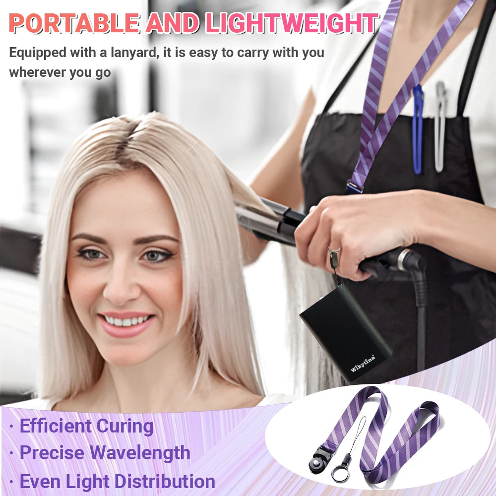 Professional UV Light Hair Extension Tool Kit