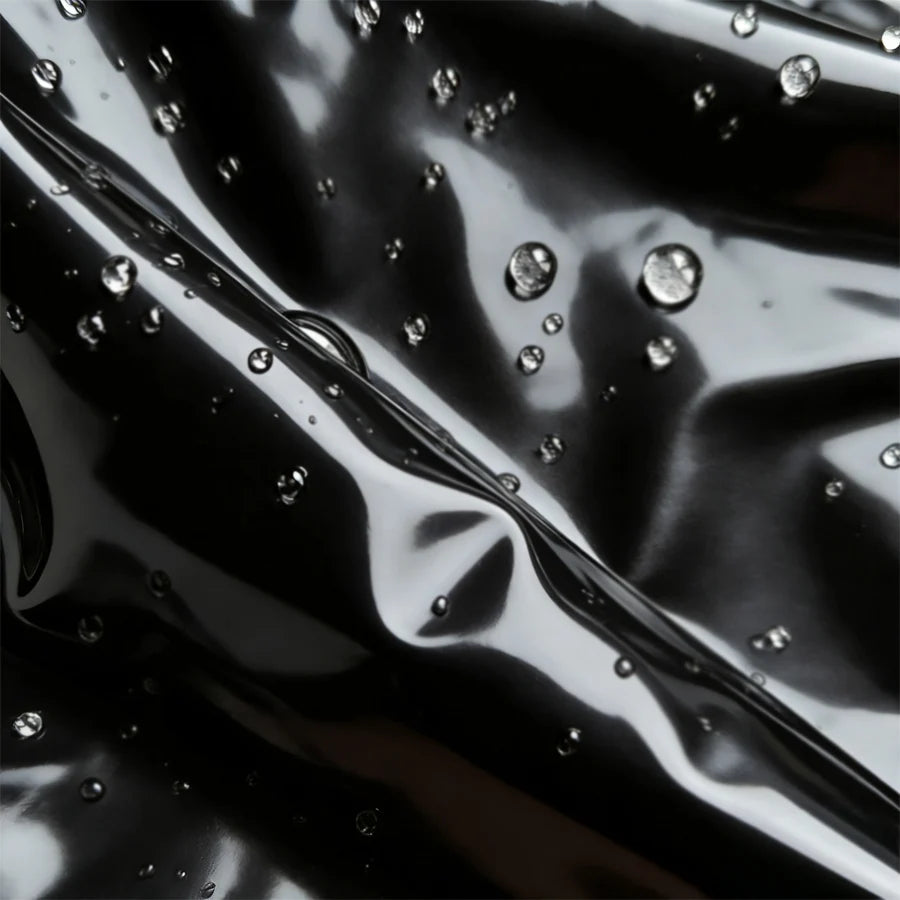 High Quality Pure Black PVC Waterproof Bed Cover Anti Fouling and Easy To Clean Household Bedding Protective Cover TAVEN System LLC