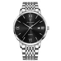 POEDAGAR Luxury Sports Men's Wristwatch Stainless Steel Waterproof Date Man Watch High Quality Casual Fashion Quartz Men Watches - TAVEN System LLC