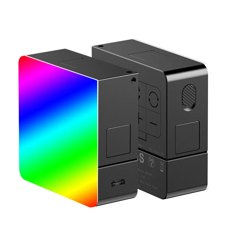 Ulanzi VL49 Full Color RGB LED Video Light 2500K-9000K 800LUX Magnetic Mini Fill 3 Cold Shoe 2000mAh Type-C Camera Light TAVEN System LLC