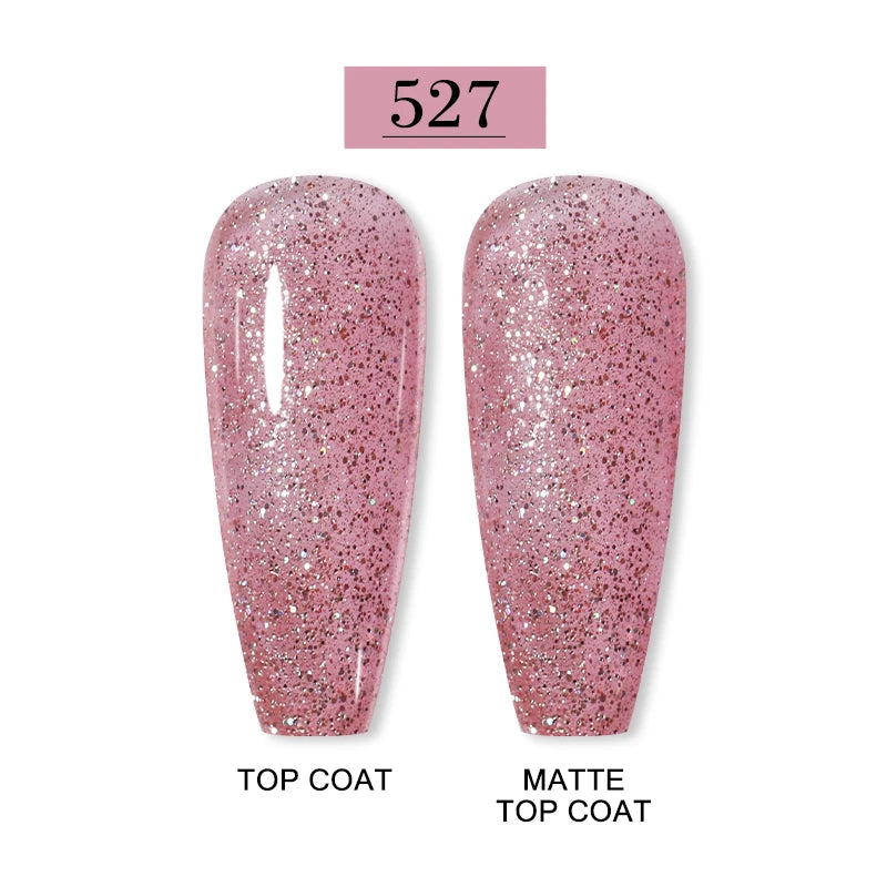 Arte Clavo 15ml Fashion Gel Nail Polish Hema TPO Free Red Colors Glitter Semi Permanent Soak Off UV LED Ultra Diamond Varnish TAVEN System LLC
