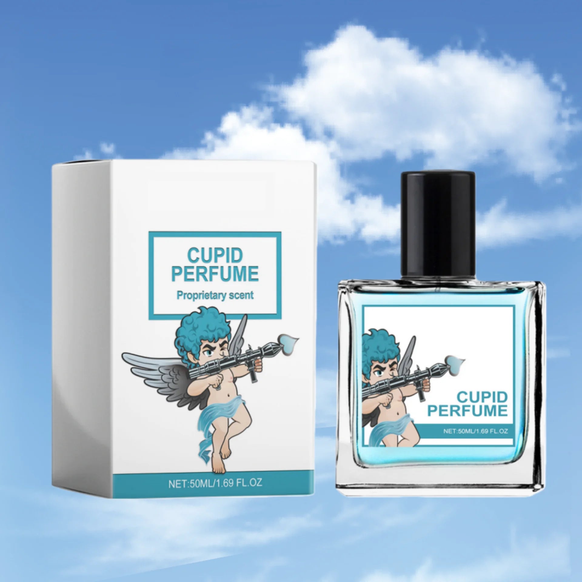 Roxelis 50ml Cupid Glamour Perfume Men Pheromone Fragrance Long Lasting Gentlemen Festival Couple Gifts Cologne Charming Perfume TAVEN System LLC